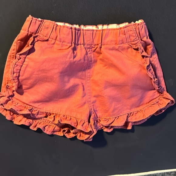 Orange flower skirt Has a tie in the front Size small - Depop